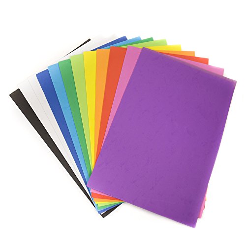 Horizon Group USA Rainbow Foam Sheets, 12" X 18", Pack of 12, Multi-Color - style: Rainbow Foam Sheets