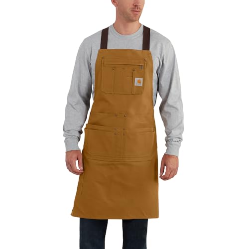 Carhartt Men's Firm Duck Apron - color: Carhartt Brown, size: One Size