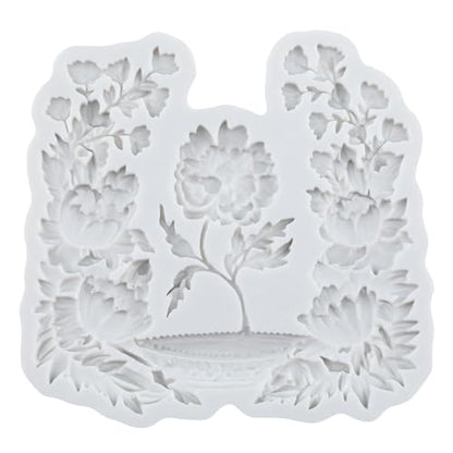 Flower Garland Polymer Clay Mold Flower Resin Silicone Molds - color: Style I