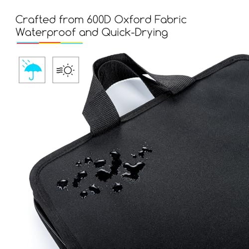 MEEDEN Portable Artist Sketch Bag: Large Capacity Travel Portfolio Case