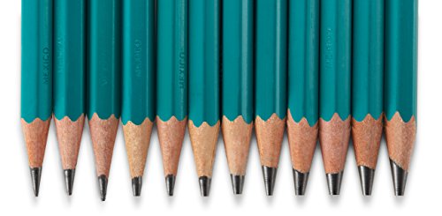 Prismacolor Premier Turquoise Graphite Sketching Pencils, Medium Leads, 12 Pack - style: Sketching Pencils
