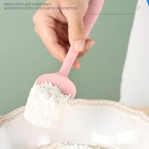 4 PCS,7.8Inch Silicone Spatulas Rubber Spatula Small Spatula Baking Mini Spatula Mixing Tool for Nonstick Cookware (4 colors) - color: 4 colors