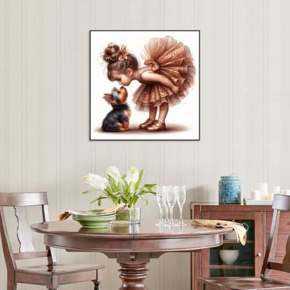 hill froeistung 5D Colorful Dog Diamond Art Painting Kits for Adults | Westie Diamond Art for Beginners, DIY Full Drill Animals Diamond Art Painting(12X12 inch) - color: HF-A050