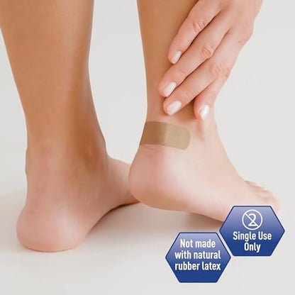 MED PRIDE Fabric Adhesive Bandages,Hypoallergenic,Latex-Free,3/4x3 in,100 - size: 3/4'' x 3'' - 100 Count