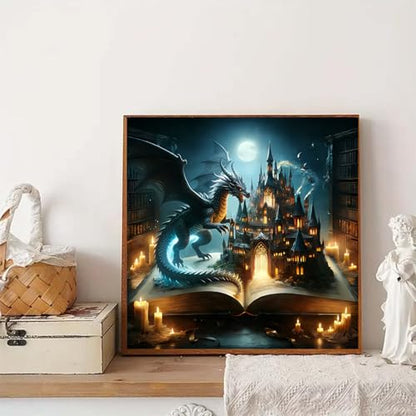 Arttoplus Dragon Diamond Art Kits for Adults Beginner 14x14 inch - color: G9363-US