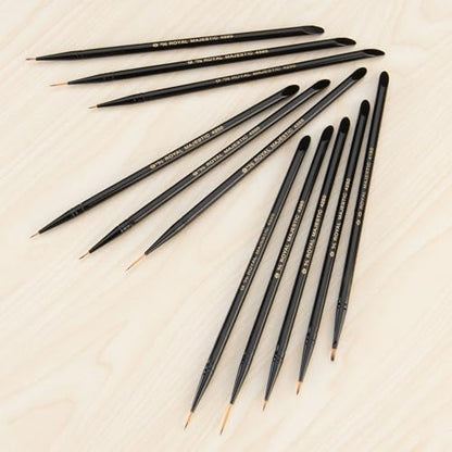 Royal & Langnickel Majestic Detail Artist Brush Set, 11-Piece