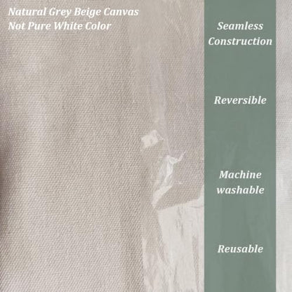 King Origin Canvas Drop Cloth, 9 x 12 Feet Canvas Tarp | Washable and Reusable Cotton Paint Tarp, Drop Cloths for Painting, Curtains, Furniture and Floor Protection