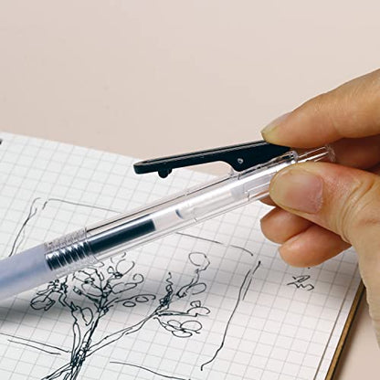 Extra Fine Point Retractable Gel Pens,0.38mm Micro Precision Tip | Smooth Writing Black Refill 12 Count No Smudge No Bleed for Journaling Note Taking Exam Signature Drawing Letter - style: 12 Counts