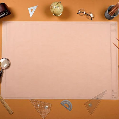 Gilprop 10 Sheets Architectural Vellum Paper 18" x 24" Drafting Vellum Tracing Sheets White Translucent Drafting Paper Rag with Border and Title Block for Drawing Sketching Architecture Building - size: 18 x 24 Inch, style: No Grid
