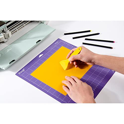 12x12 Cutting Mat 6-Pack (Standard, Light, Strong, Fabric Adhesive) Compatible with Cricut Maker 3/4/Maker, Explore 3/4/Air 2/One, Multi Adhesive Sticky Craft Mats Accessories - color: variety for cricut (5 pack)