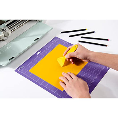12x12 Cutting Mat 6-Pack (Standard, Light, Strong, Fabric Adhesive) Compatible with Cricut Maker 3/4/Maker, Explore 3/4/Air 2/One, Multi Adhesive Sticky Craft Mats Accessories - color: variety for cricut (5 pack)