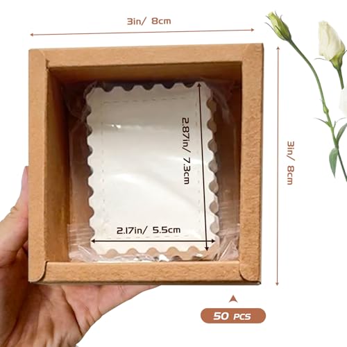 Creative Watercolor Paper Cards, 300gsm Cotton Pulp, Fine Grain & Deckle Edges - 50pcs 2x3 inch Artist Trading Cards for DIY Tickets, Gift Certificates, Stamps, Drawing & Handmade Crafts - size: 2x3