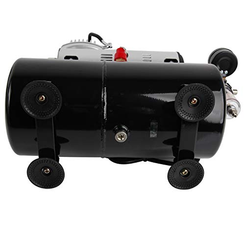 Timbertech ABPST08K Airbrush Compressor Complete Set with Upgraded Cooling Fan and Airbrush Accessories for Airbrushing Hobby, Body Tattoo, Model Painting, Automotive Graphic, Make-up(110-120V)