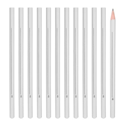 PATIKIL HB Graphite Pencils for Drawing, 12Pcs Sketching Pencils Wood Supplies Set Break-Resistant Lead with Built-in Sharpening Area for Painting Sketching Artist Design - style: HB