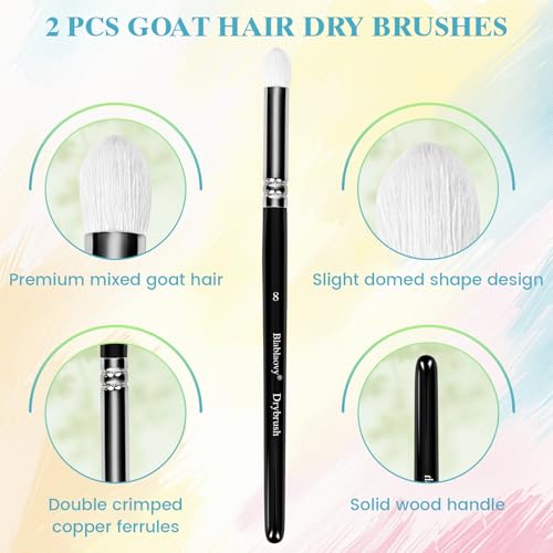 12pcs Miniature Paint Brushes Drybrush Set with Triangular Handles | Detail Paint Brushes for Acrylics, Watercolor, Figurines Model, Face Painting, Piant by Number Kit for Adults - color: Black