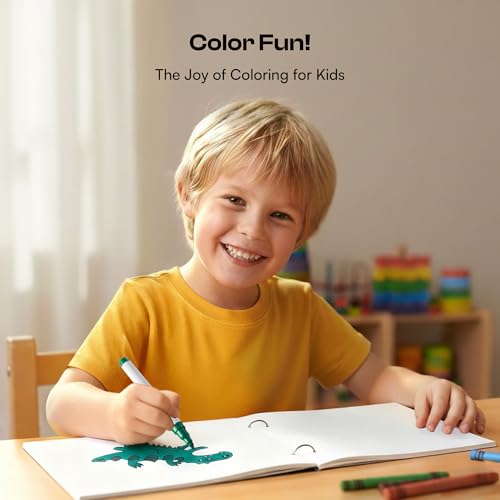 Caydo 3 Canvas Custom Diamond Painting Kit with Create Your Own Coloring Book for Kids with APP | 40 Sheets 160gsm Acid-Free Drawing Paper (Blank) for Gifts