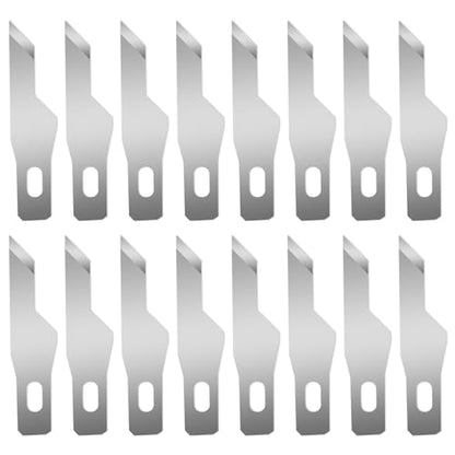 120 Pcs Exacto Knife Blades, #16 High Carbon Steel Hobby Knife Blade Refills Hobby Knife Replacement Blades for Craft, Scrapbooking, Stencil - size: #16