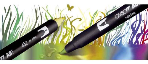 Tombow Dual Brush Pen, ABT, No. 026 (AB-T026) - color: 026 Yellow Gold