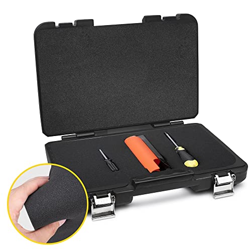 DECOHS 4 Pcs Polyurethane Foam Sheet- 16 x 12 x 1 Inch Cuttable Foam Inserts for Cases- Packing Foam Pads for Toolbox Camera Storage and Crafts - size: 16x12x1 inch