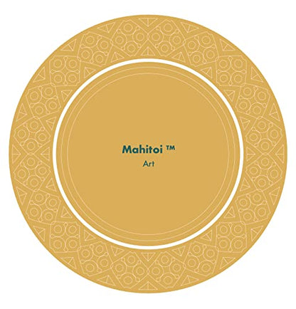 Palette for Watercolors, Oil & Acrylic Paints, Mix & Separate Colors, White, Art 20 Wells, 13” x 10” 4 slated Squares, 4 Squares, 4 Large circulars, and 8 Small Circular Wells for All Levels