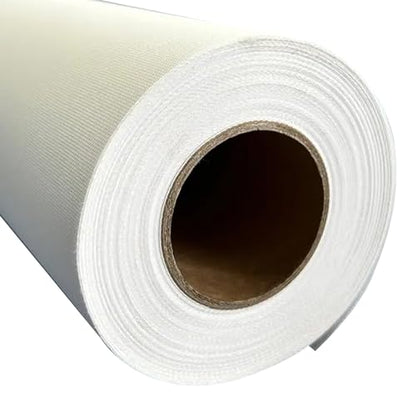 Polyester Inkjet Canvas 13"x40ft. Roll (10oz) Matte Finish for Inkjet Water-based Dye and Pigment Ink Jet Printers - size: 13"x40'