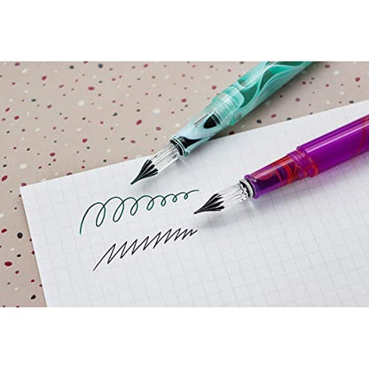 Teranishi Chemical Industry GLAA-SP Guitar Glass Pen with Cap Aurora Sunset Pink - color: sunset pink