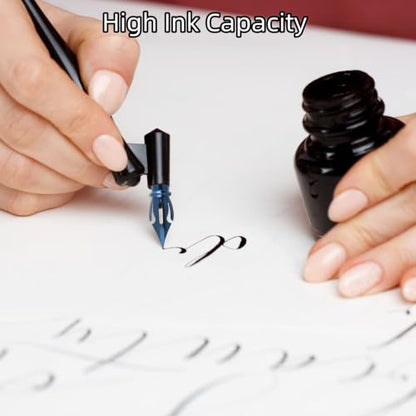 Dip Pen Replacements, Steel Fountain Calligraphy Nibs, 4Pcs