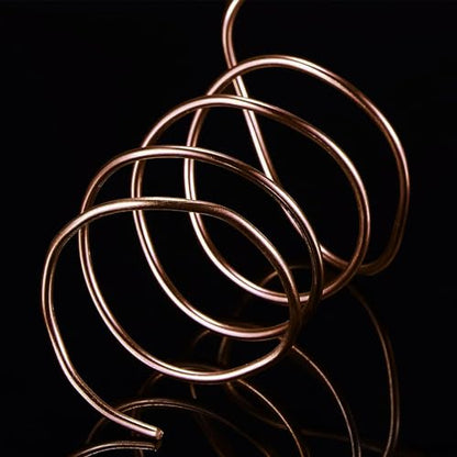 TecUnite 1 Roll Aluminum Wire for Jewelry Making, 10 M X 1.5 mm, Coffee - color: Coffee, size: 10000 mm x 1.5 mm
