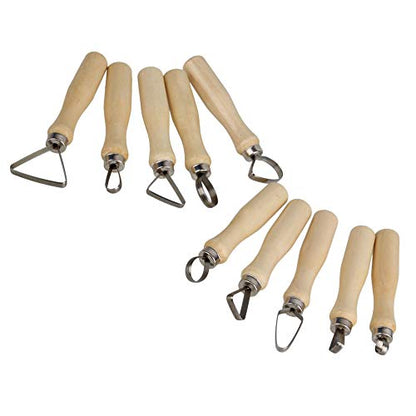 10PCS Clay Carving Tools Pottery Trimming Pottery Carving Trimming Pottery Pottery Trimming Sculpting Set Pottery Trimming Cake Carving