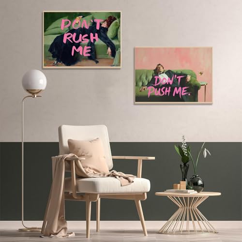 LILEIDECO 2-Pack Diamond Painting Kit, Retro Female and Men Painting Art Beginner DIY Round 5D Paint Tape Diamond Picture Gem Full Drill Diamond Dot Crystal Kit Home Wall Decoration Gift 16x12inch - color: BL33-1-2
