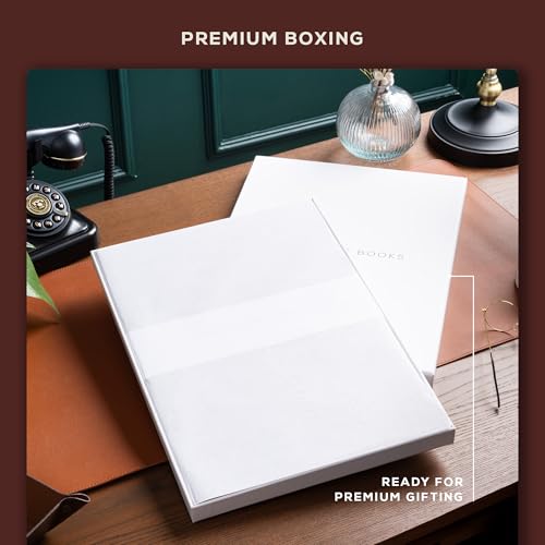 Beechmore Books A3 11.7x16.5 Mixed Media Sketchbook 160 GSM/98lb, Gift Box - color: Chestnut Brown, size: A3 - 11.7" x 16.5" Extra Large