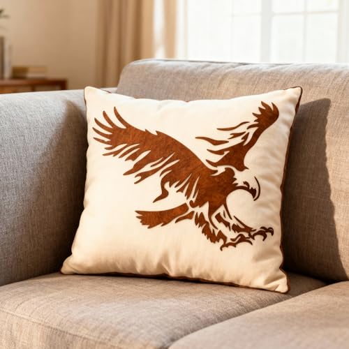TIAMECH A4 Reusable American Eagle Stencil for Painting - style: Eagle
