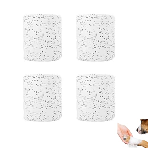 4 Pack Plaster Coth Rolls Plaster Cloth Gauze Bandages 3 Inch Plaster Strips for Mask Making Model Sculpture Diorama Sculpture Belly Cast Body Mold Face Casting Art Project Railroad Scenery