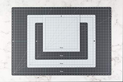 Cricut Self Healing Cutting Mat - Mat for use with TrueControl Knife, Rotary Cutter, Craft Knife, Xacto Knife - 12" x 12" [Blue]