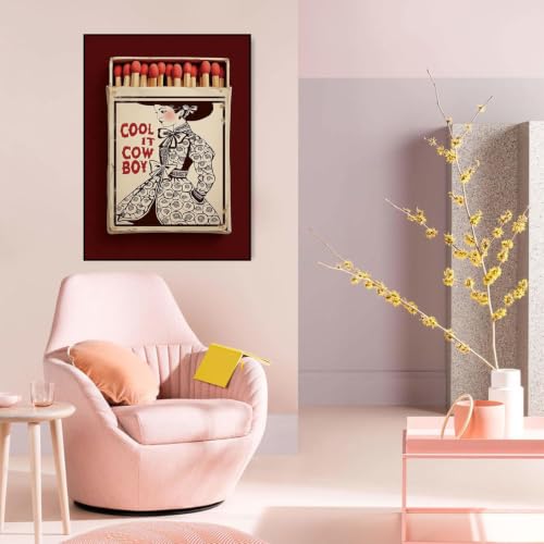 Cool It Cow Boy Diamond Art Kits for Adults Diamond Painting Kit Beginner | Cute Western 5D Funny DIY Diamond Dots Full Drill Crafts for Gem Art Dot Art for Adults Home Wall Decor for Teens 12x16 in - color: DP04904