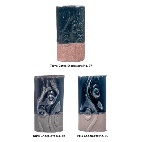 AMACO Celadon High Fire Gloss Glaze, 16 oz. (473 mL), C-27 Storm | Transparent, Mixable Mid-High Fire Cone 5-6 (C) Liquid Ceramic Pottery Glaze for Bisque - color: C-27 Storm