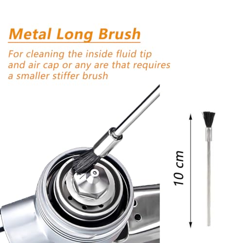 21 Pcs Multi-Purpose Spray Tool Cleaning Kit Airbrush Cleaning Kit