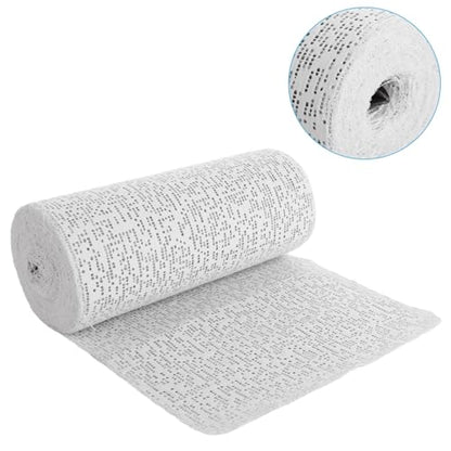 12 Pack Plaster Cloth Rolls Bulk, Each Roll 6”x 180” Plaster Cloth Gauze Bandage, Gauze of Paris Strips for Crafts, Modeling, Belly Cast, Masks, Scenery (6In x 15Ft/ 5Yd)