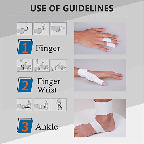 Self Adherent Cohesive Wrap Bandages 2 Inches (Black, 24 Count) - color: Black, size: 24 Count (Pack of 1)