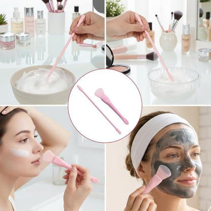 4 PCS Non-Stick Wax Spatulas Set, Silicone Wax Applicator Silicone