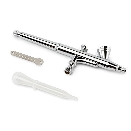 PointZero Dual-Action 2cc Gravity-Feed Airbrush Set - .2mm Nozzle