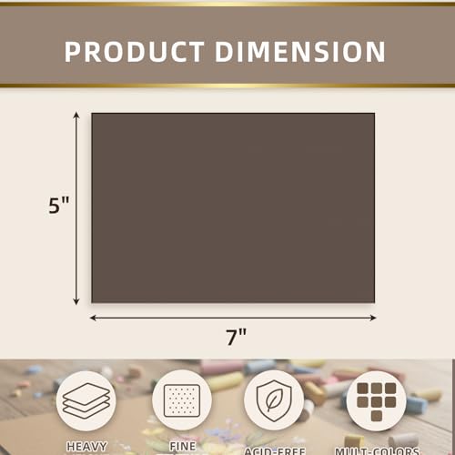 Somime 5x7 Sanded Pastel Paper Pad, 600gsm 6 Sheets of 6 Assorted Colors | Heavyweight Artist Drawing Paper Pad for Pencils and Soft Oil Charcoal Pastels - size: 5x7 6 sheets