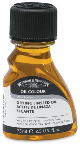 Winsor & Newton Sansodor Refined Safflower Oil, 75ml (2.5oz) Bottle | Pale, non-yellowing oil medium formulated to improve paint flow and slow drying for light oil shades. - color: Refined Safflower Oil, style: 2.5-oz Bottle