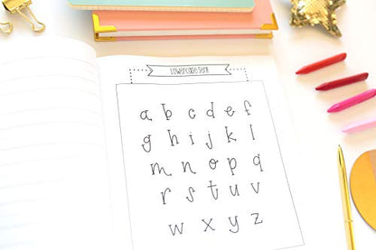 Hand Lettering and Modern Calligraphy for Kids: A Fun Step by Step Guide and Practice Workbook for Beginners and Children Ages 8 and up