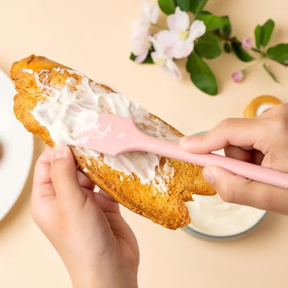 Four piece mini cosmetic scraper set, silicone scraper set, mini scraper as a can spatula, can be used for food bottles, small lotion bottles and other containers