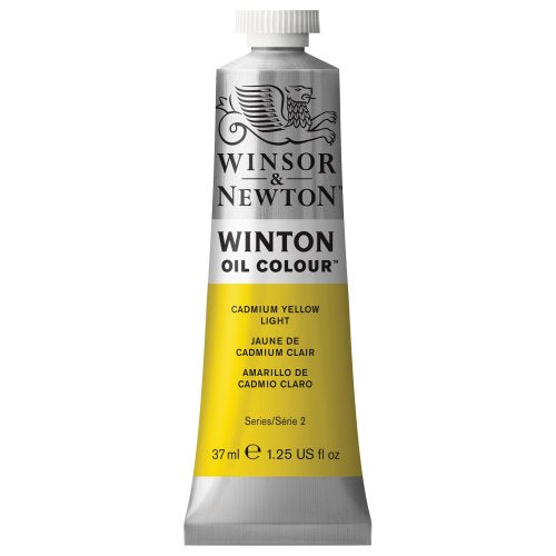Winsor & Newton Winton Oil Color, 37ml Tube, Cadmium Yellow Light | High-quality pigments, Durable, Lightfast, Permanent, Uniform Consistency, Great Pigment Load - color: Cadmium Yellow Light, size: 1.25 Fl Oz (Pack of 1), style: 1.25-oz Tube
