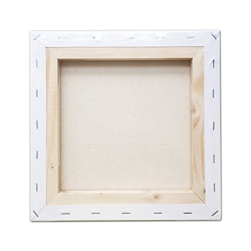 Stretched Canvas 10" X 10" Pack of 6 - size: 10"x10"x6