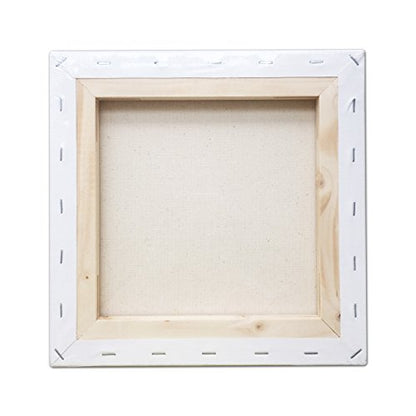 Stretched Canvas 10" X 10" Pack of 6 - size: 10"x10"x6