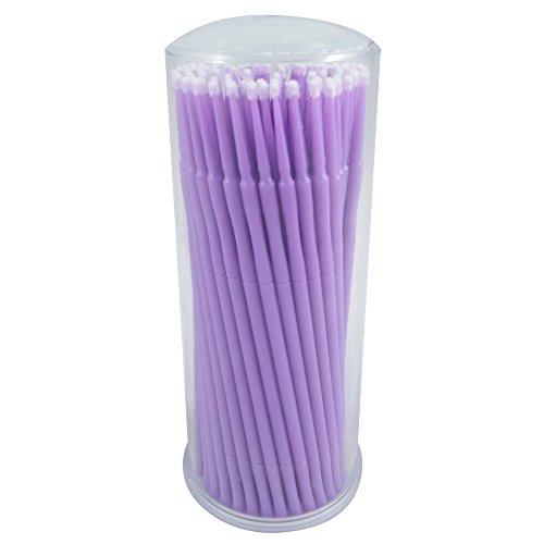 Touch Up Paint Brushes, 100 Pack, 1.5mm Brushes for Car Paint Touchup