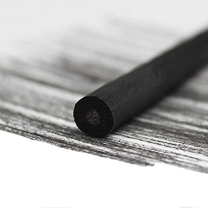 Vine Charcoal, Soft, Black 25 Charcoal Sticks for Drawing, Sketching, and Fine Art, Willow Sketch Charcoal Pencils for Drawing (5-8mm(25pcs)) - style: 5-8mm (25pcs)